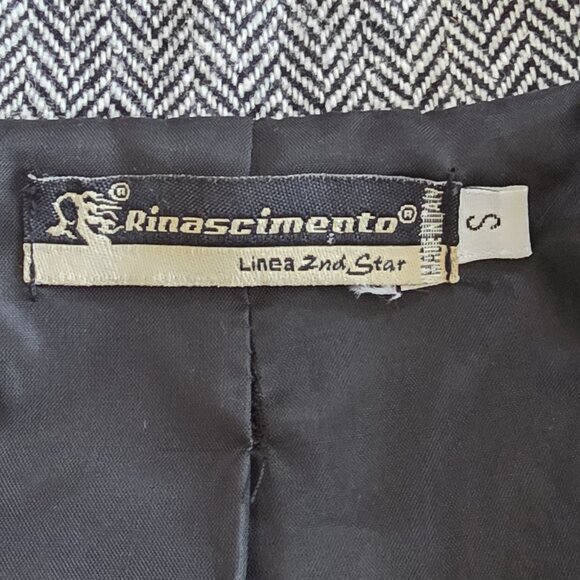 Rinascimento Gray Blazer with Studded Details - Picture 3 of 16